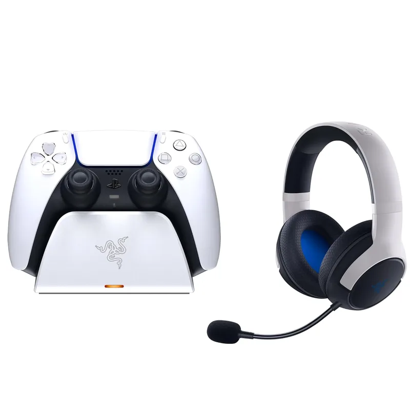 Razer Kaira - Dubbelt trådlöst PlayStation 5-headset