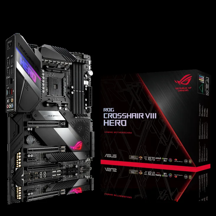 Asus ROG Crosshair VIII Hero moderkort