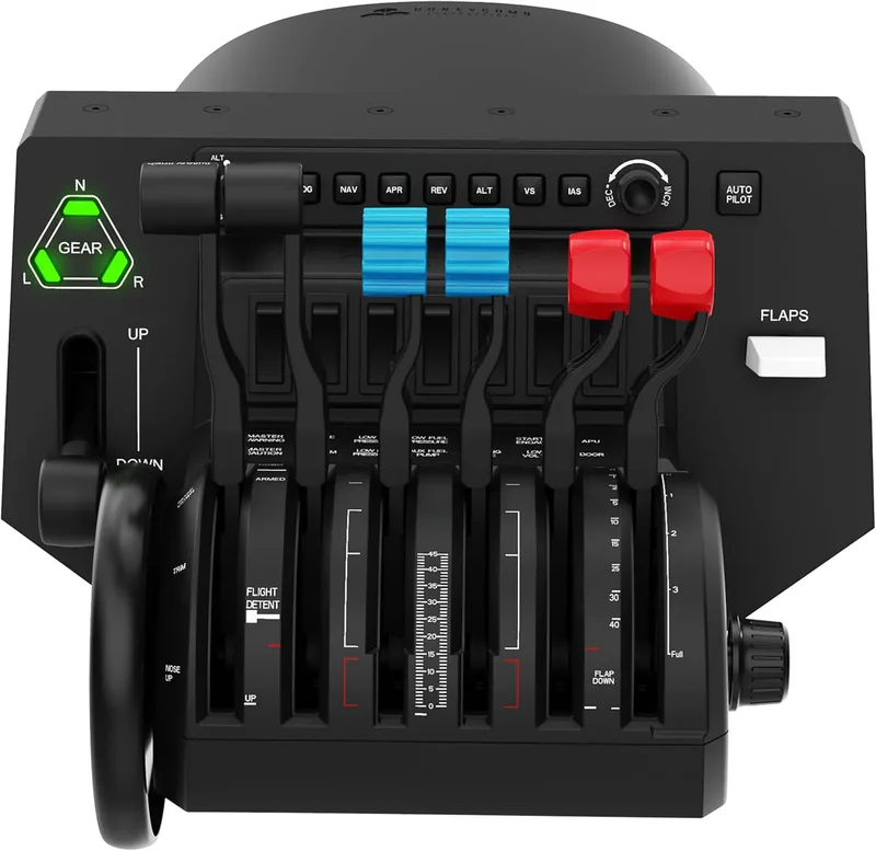 Honeycomb Aeronautical Bravo Throttle Quadrant with Auto Pilot & Annunciator Panel