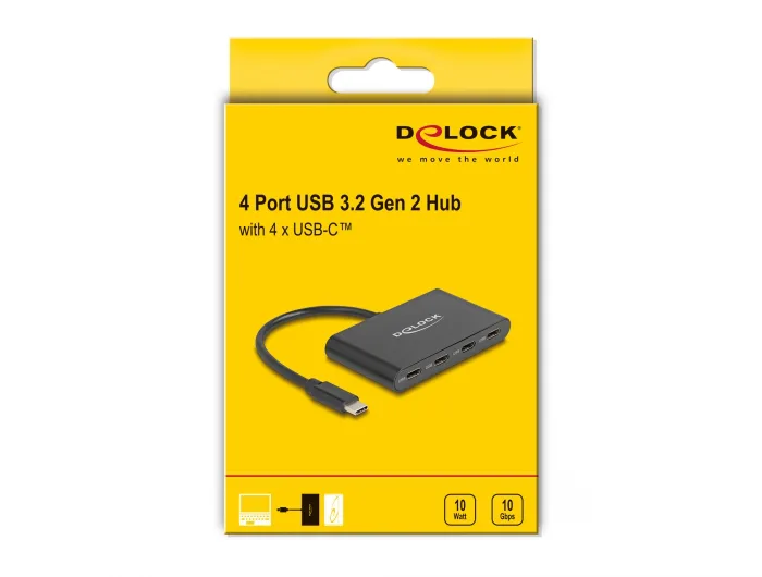Delock USB 3.2 Gen 2 USB Type-C Hub