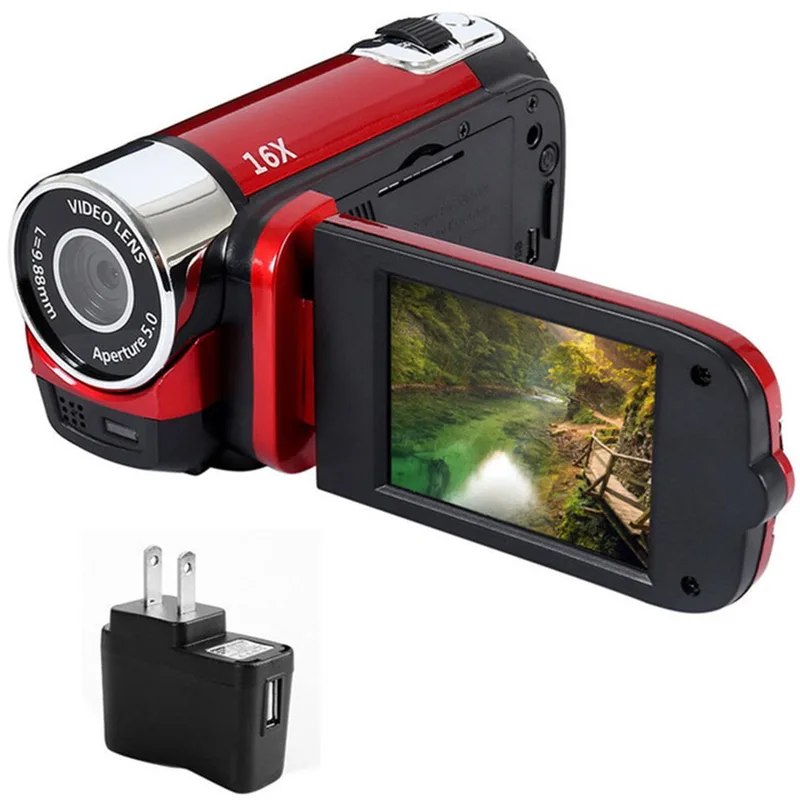 Actionkamera Vattentät Anti-Shake Digitalkamera 1080P Selfie Video Recorder