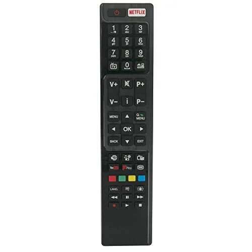RC4848F Ersättande fjärrkontroll till Hitachi Bush Digihome Finlux JVC Laurus Linsar Luxor MitchelBrown Polaroid Techwood Telefunken Visitech TV
