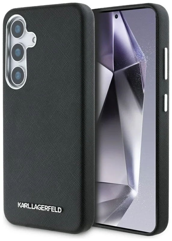 Karl Lagerfeld Mobilskal till Galaxy S25 MagSafe Saffiano Full Wrapped