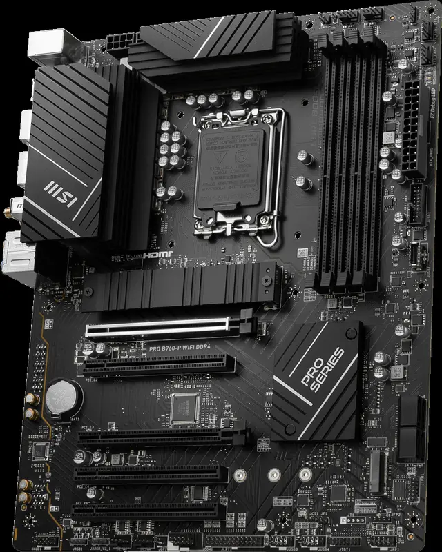 MSI PRO B760-P WIFI DDR4 carte mère LGA 1700 micro ATX