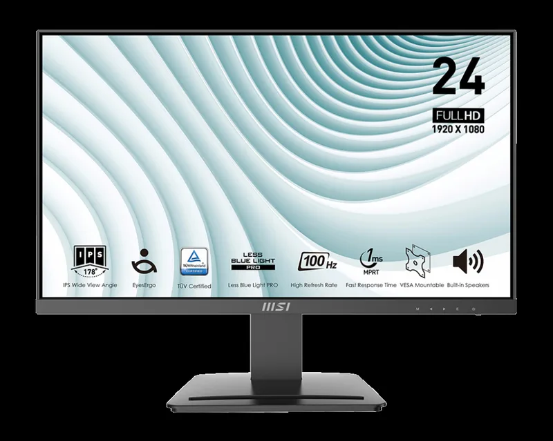 Msi Pro Mp243x 23.8´´ Full Hd Ips Led 100hz Gaming Monitor