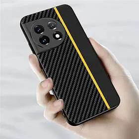 OEM Mobilskal till OnePlus 11 5G Carbon Fiber PU-Läder