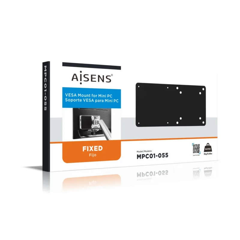 AISENS - MPC01-055 VESA-stativ för Mini PC