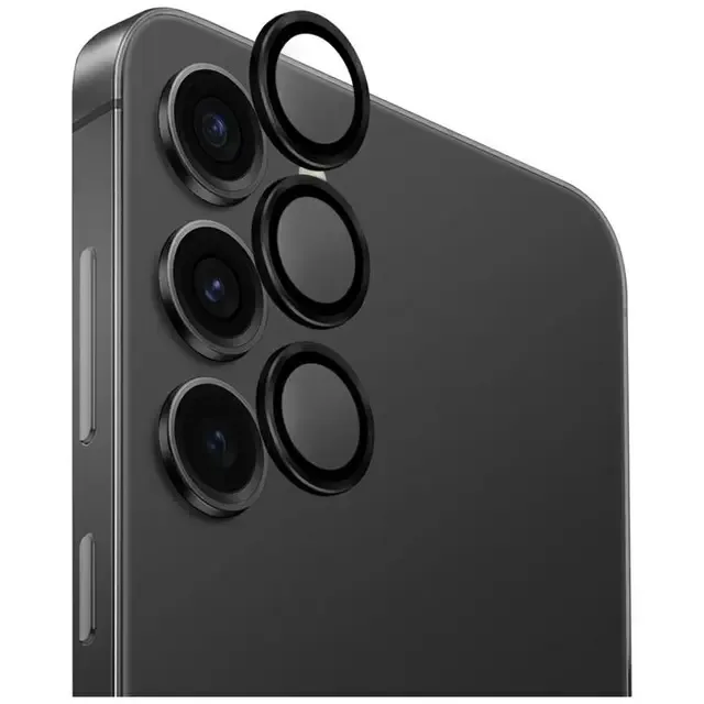 Uniq Galaxy S25 Kameralinsskydd Härdat Glas Optix Aluminium