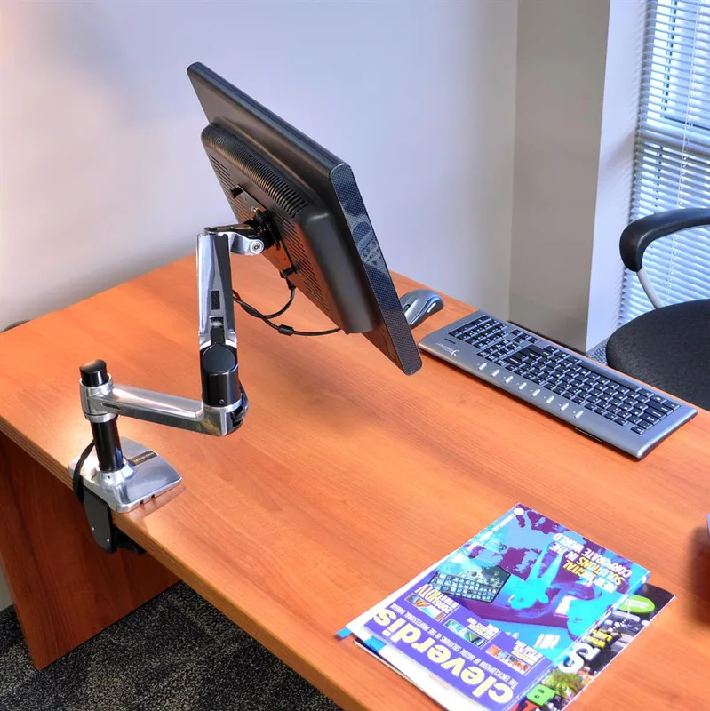 LX Desk Mount LCD Arm, Tall Pole