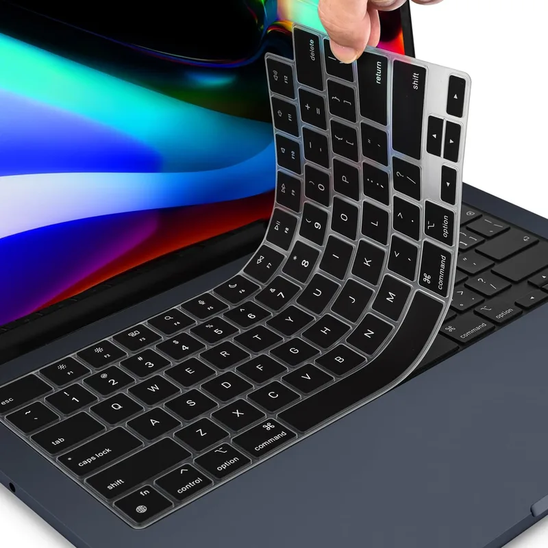 System-S Keyboard Cover för MacBook Pro 13 15 17/iMac