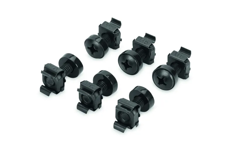Digitus DN-19 SET Skruvar och muttrar för rack Svart 50-pack