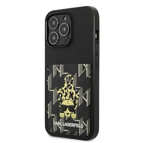 Karl Lagerfeld Monogram Skal med Kortfack för iPhone