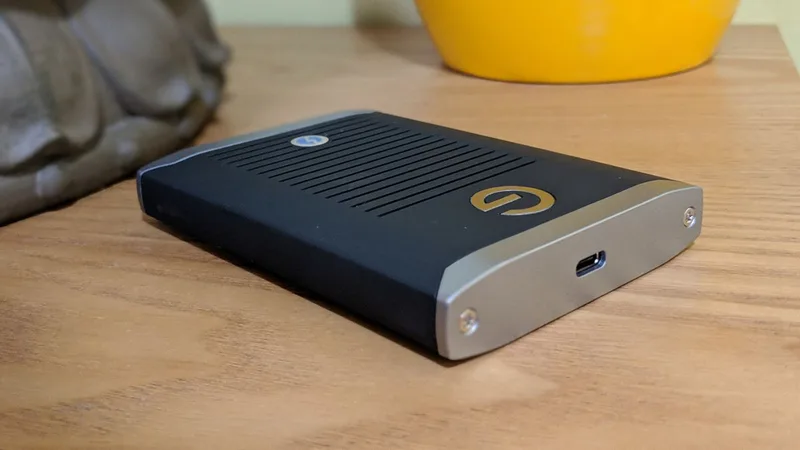 G-Technology G-Drive Mobile med Thunderbolt portabel hårddisk