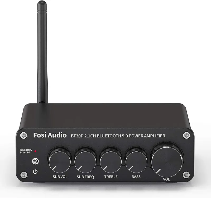 Fosi Audio BT30D Bluetooth 5.0 Stereo Audio Mottagare Förstärkare
