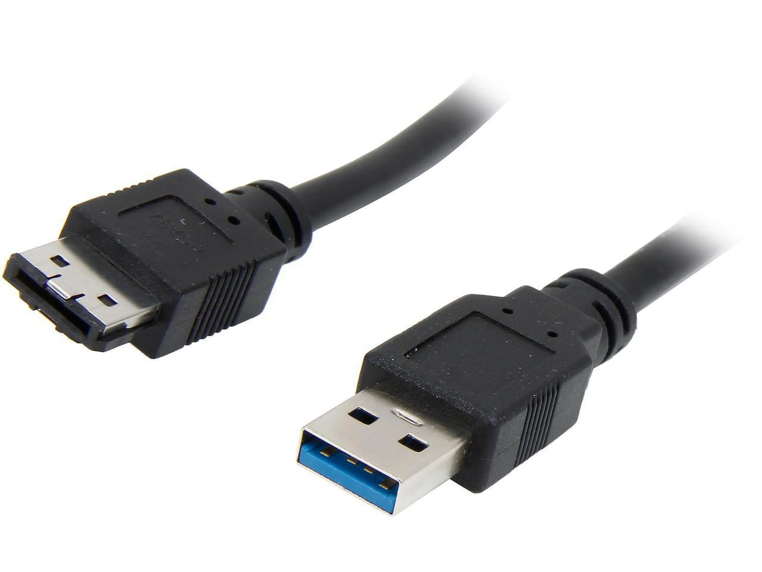 StarTech.com 3 fot USB 3.0 till eSATA-adapter – 6 Gbps USB till HDD/SSD/ODD-omvandlare – hårddisk till USB-kabel (USB3S2ESATA3)