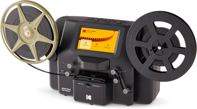 8 mm filmskanner,kameraslide,negativ skanner,filmskanner, konverterar 8 mm & Super8 Films Digitizer Converter