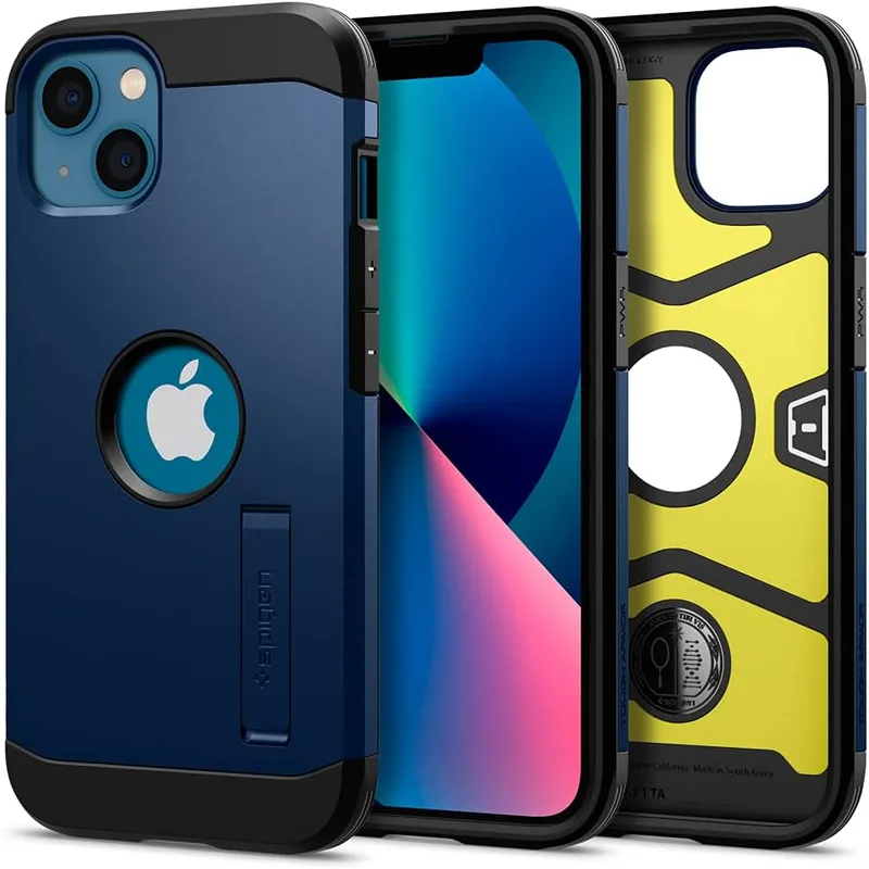Spigen iPhone 13 Skal Tough Armor Navy