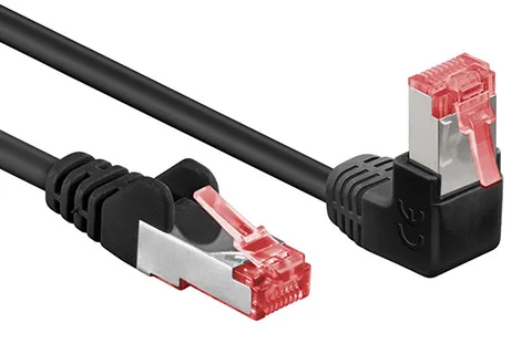 EFB Elektronik RJ45 S/FTP Cat6 netværkskabel Sort 20 m S/FTP (S-STP)