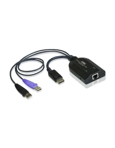 ATEN KA7169 DisplayPort USB Virtual Media KVM Adapter Cable with Smart Card Reader