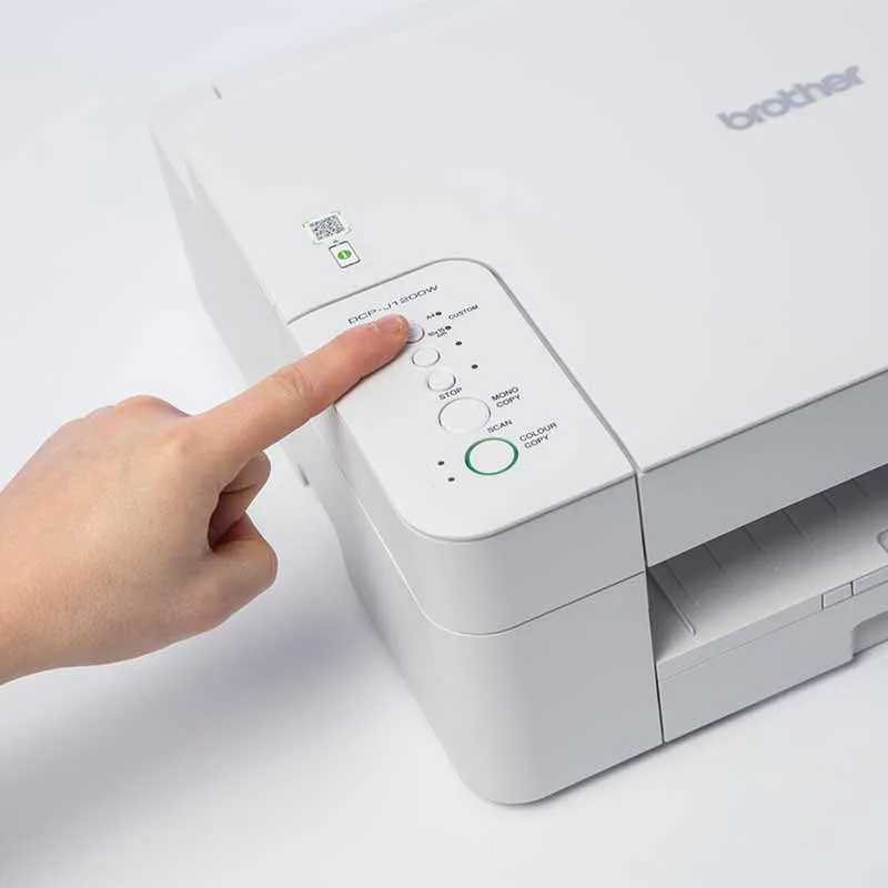 Brother DCP-J1200W 3-i-1 färgbläckstråleskrivare multifunktionsenhet (skrivare, skanner, kopiator) WLAN