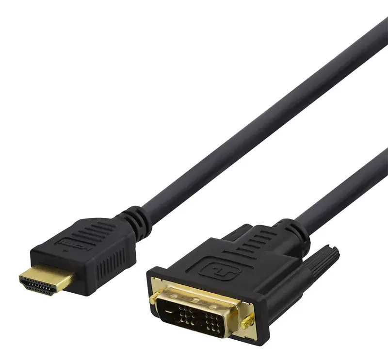 Deltaco HDMI to DVI cable