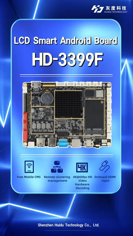 Moderkort HD 3399F LCD-styrenhet