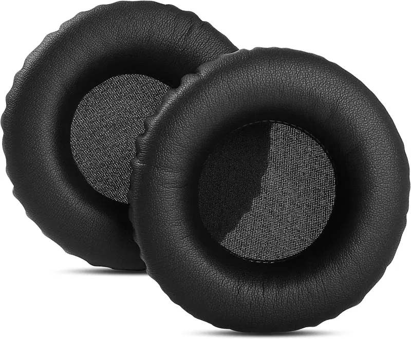 Ersättande öronkuddar för JVC HA-S31BT, HA-531M, HA-S36W on-ear-hörlurar, svart, 1 par