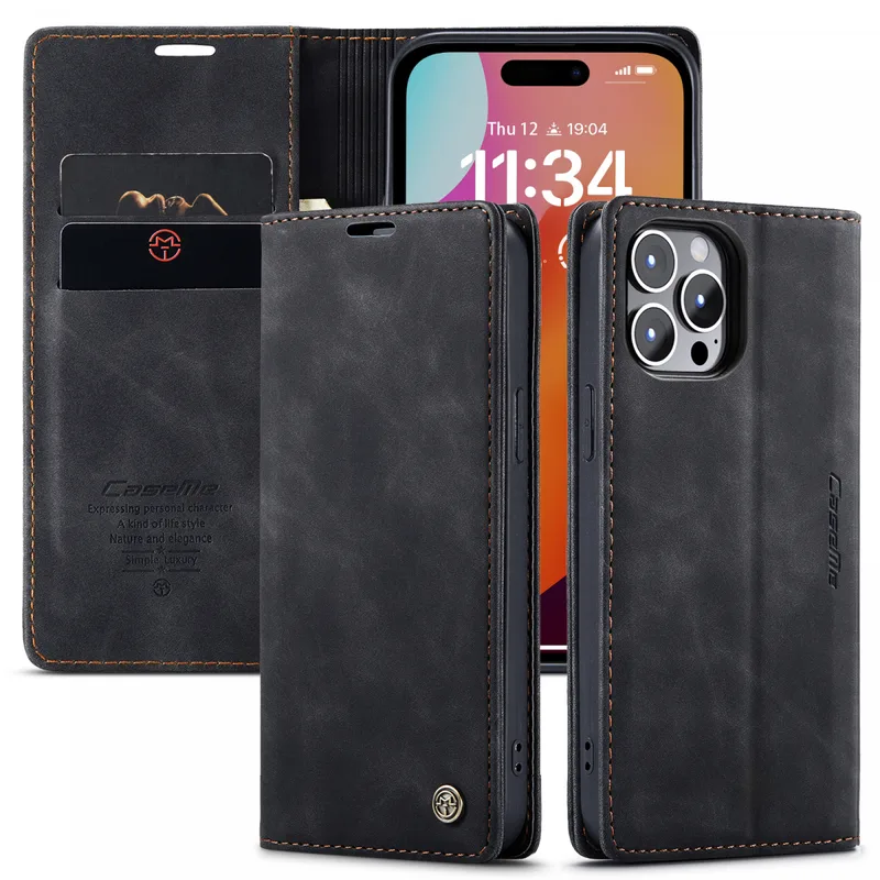CaseMe Plånboksfodral iPhone 15 Pro Max