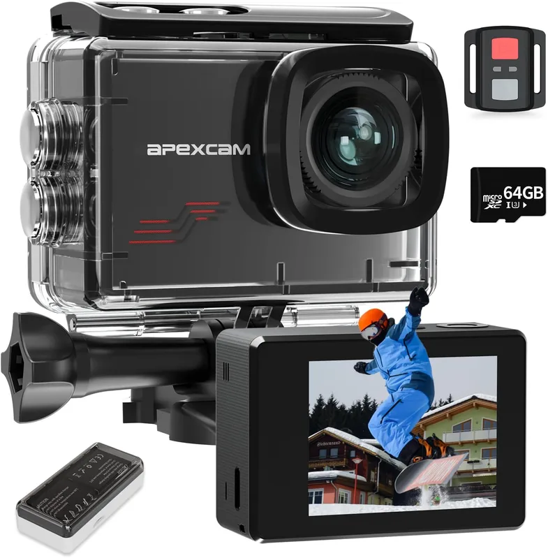 Actionkamera 4K Smart Mini WIFI Kamera Action Espial Camaras