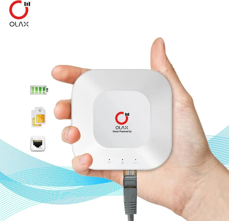 MTK Bärbar WiFi trådlös router 2-i-1 CPE