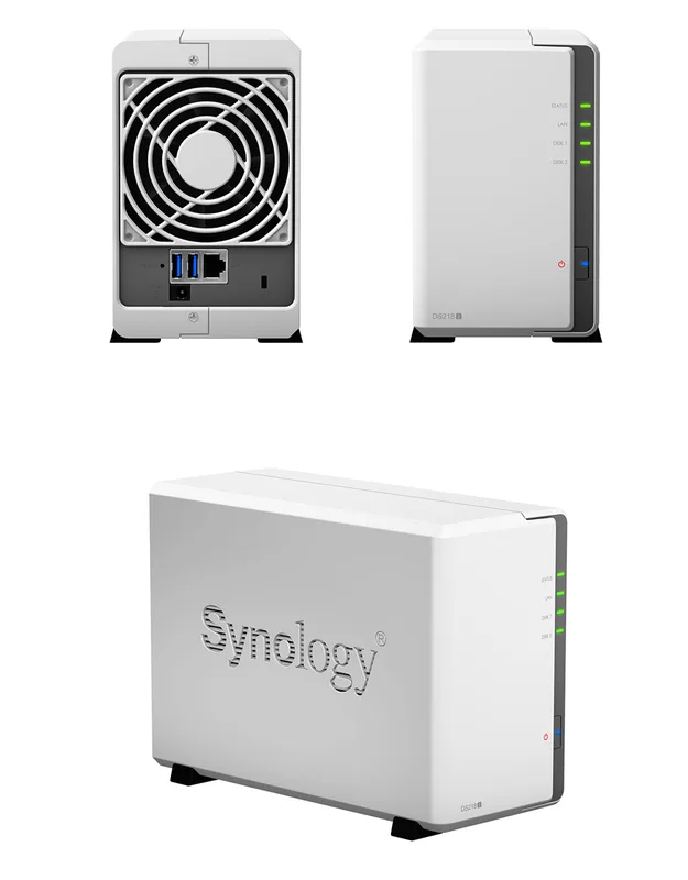 Synology DS218j DiskStation NAS-Server 2-Bay
