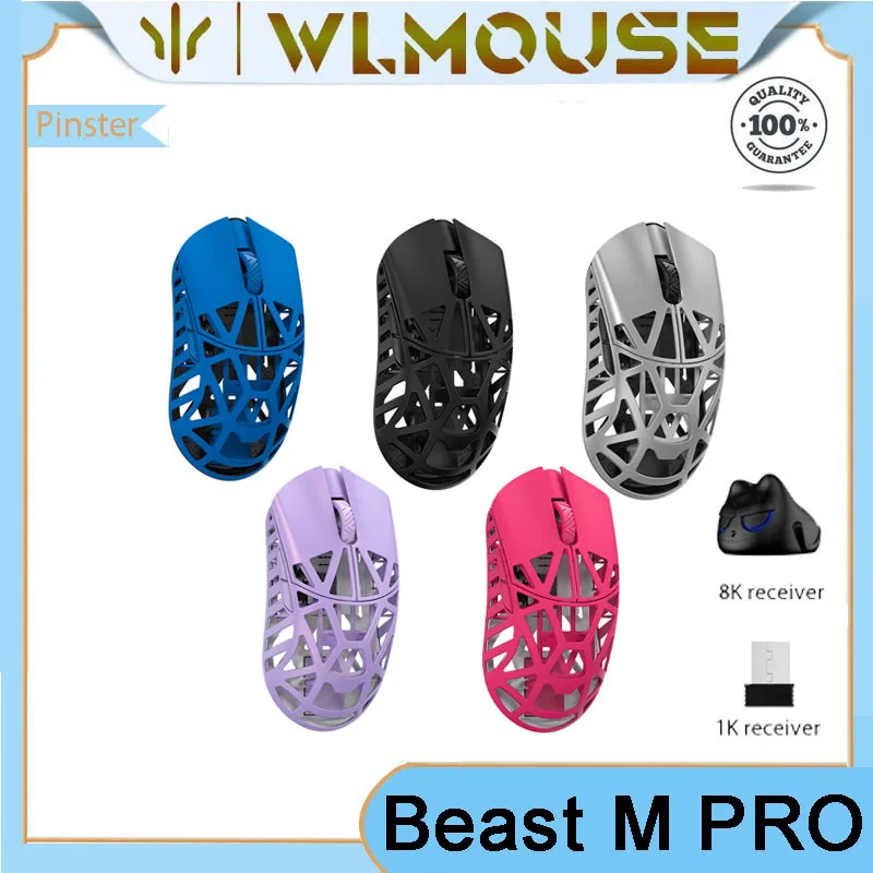 WLMOUSE Beast X Pro Ultralätt magnesium spelmus