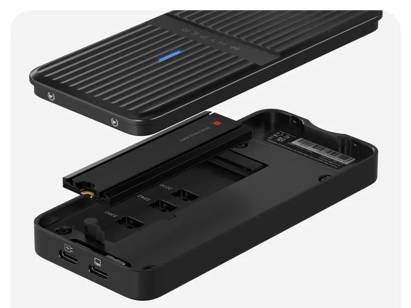 Hyper Drive Next USB4 M.2 PCIe Enclosure