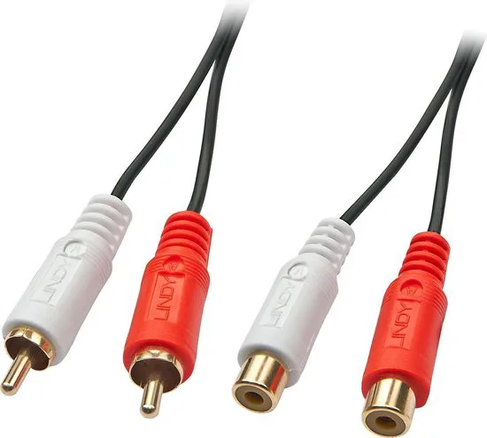 LINDY 35671 Cinch Audio Beläggningskabel