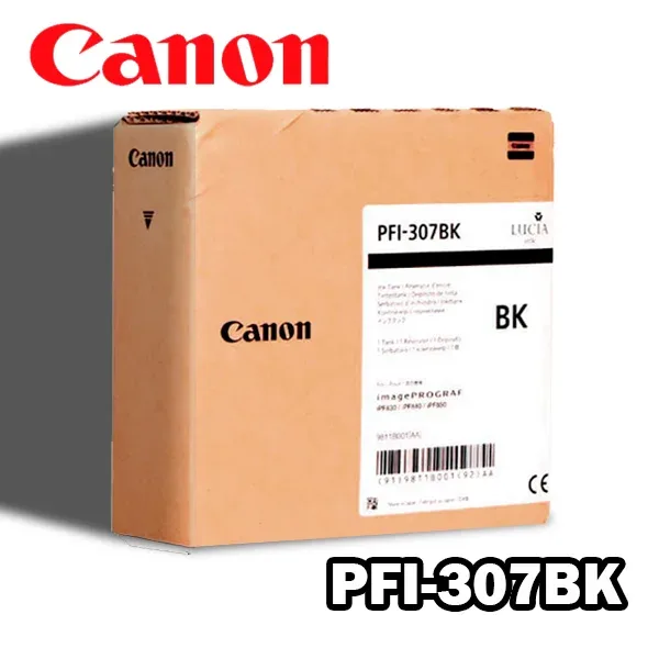 Canon Bläck Svart PFI-307 BK