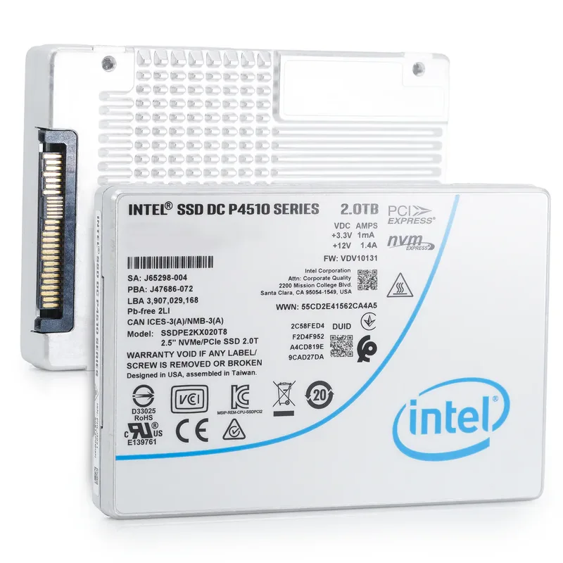 Intel SSDPE2KX020T801 SSD-hårddisk U.2 2000 GB PCI