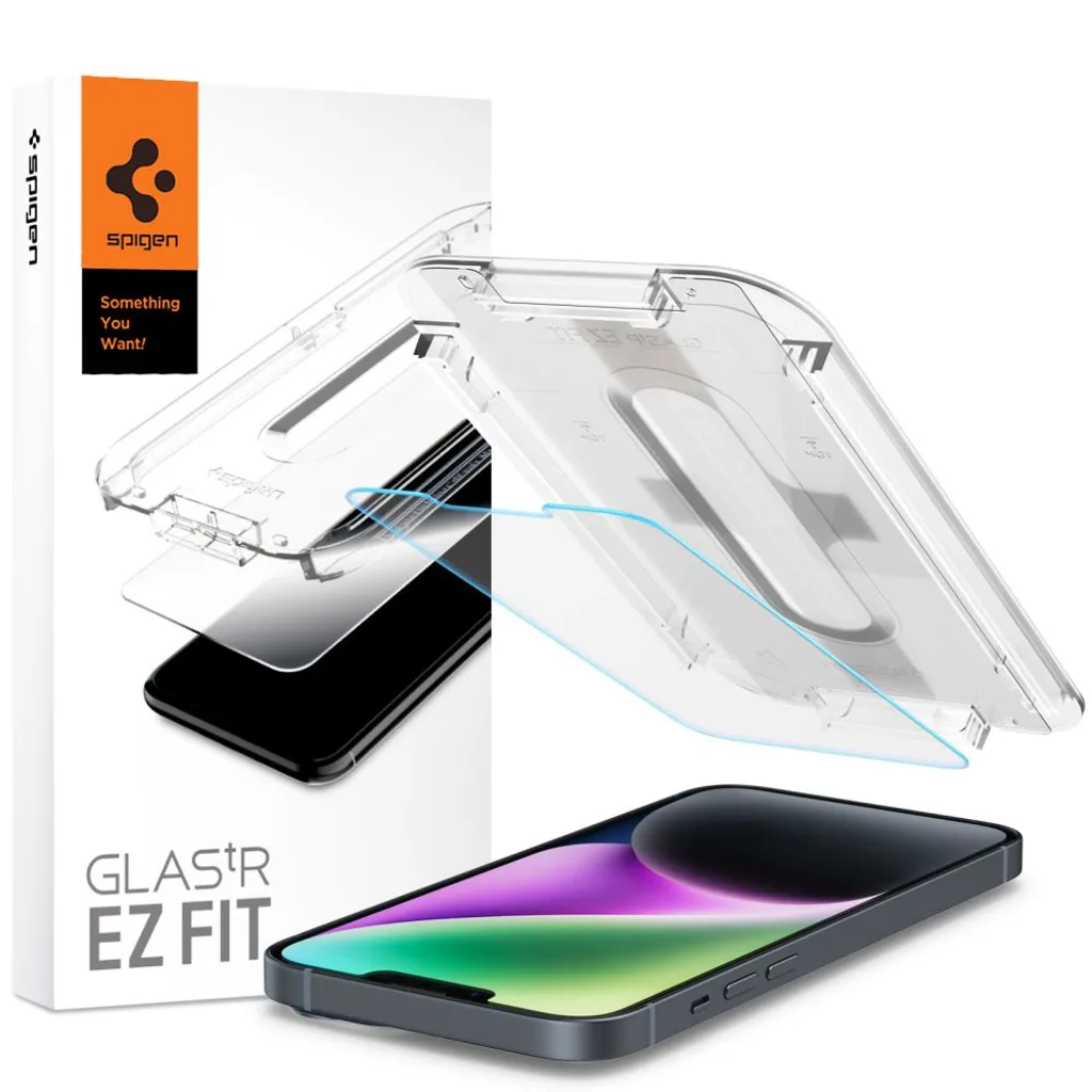 Spigen Glas.tR EZ Fit Skärmskydd