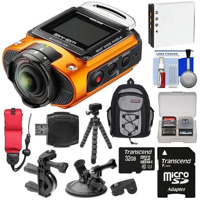 Wasp Cam 9900DR-EU HD action sportkamera och wifi/handledsfjärrkontroll, orange