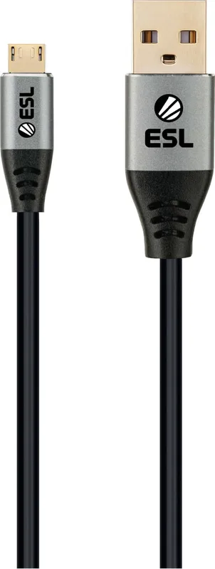 PS4 och Xbox One USB till mikro-USB-kontroll spel- och laddningskabel 2 meter