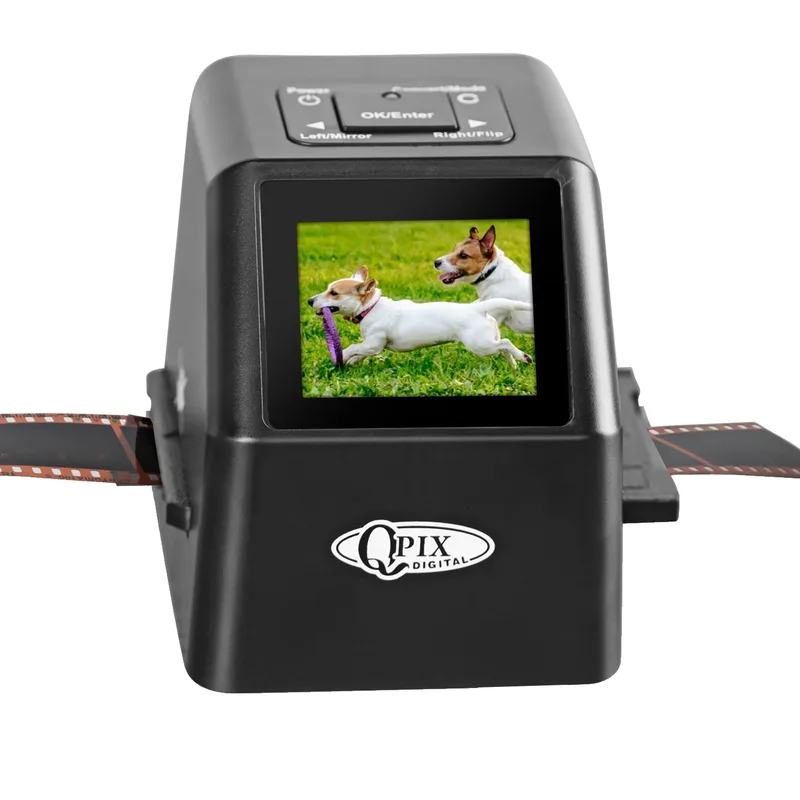 Fotoskanner, digital filmdiabildskanner, konverterar 135, 126 kpk, 110, 8, monokromatisk, diabilder till 22 megapixel JPEG-bilder, automatisk exponering