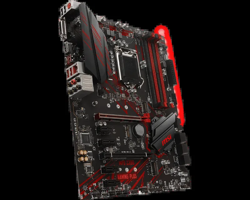 MSI MPG Gaming Plus Intel Z390 LGA 1151 ATX DDR4-SDRAM moderkort