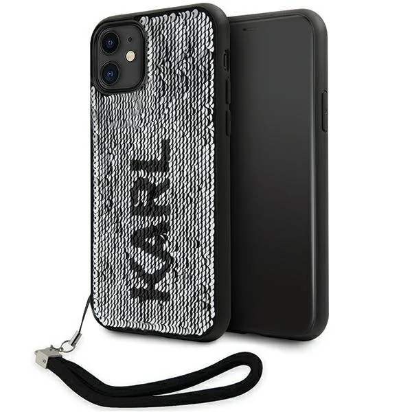 Karl Lagerfeld Mobilskal till iPhone 11/XR Sequins Cord