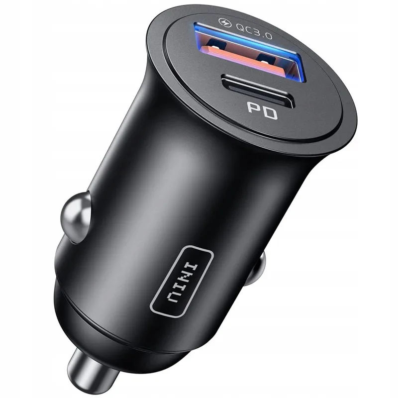 INIU 60W Billaddare [USB C + USB A]