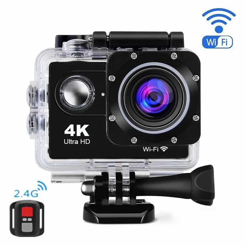 Action kamera Ultra-tunn sportkamera 1080p