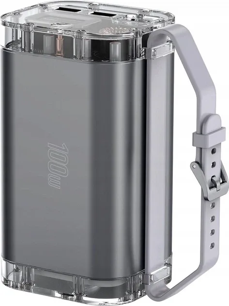 4smarts 540100 powerbank Lithium polymer (LiPo) 40000 mAh Grå