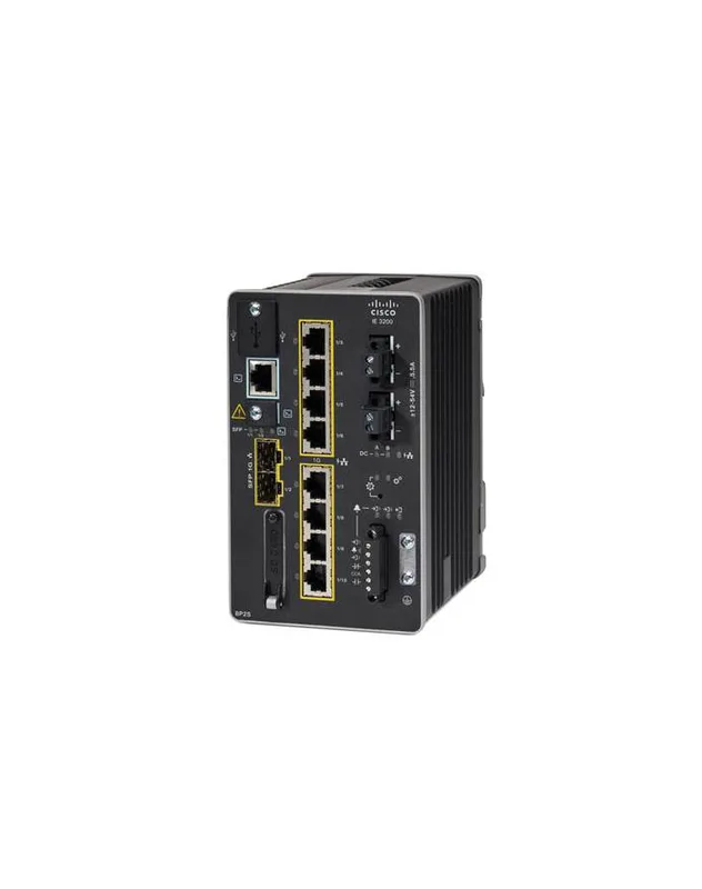 Cisco IE-3200-8P2S-E nätverksswitchar hanterad L2 Fast Ethernet