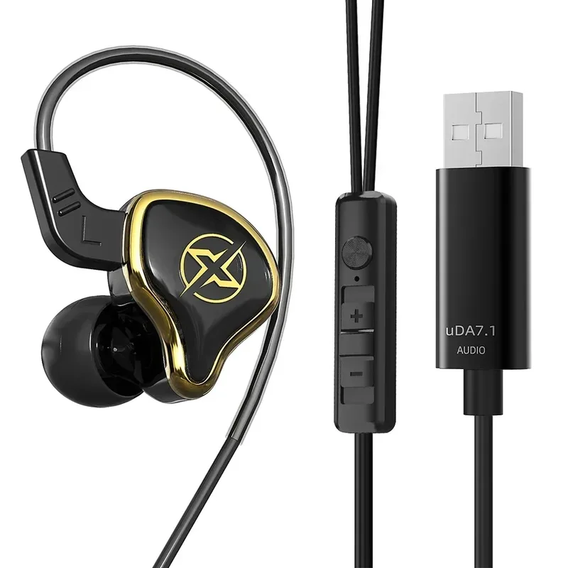 In-ear Trådbundna Hi-Fi Stereo Hörlurar