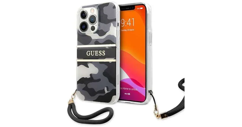 Guess Camo Strap Collection Skal iPhone 13