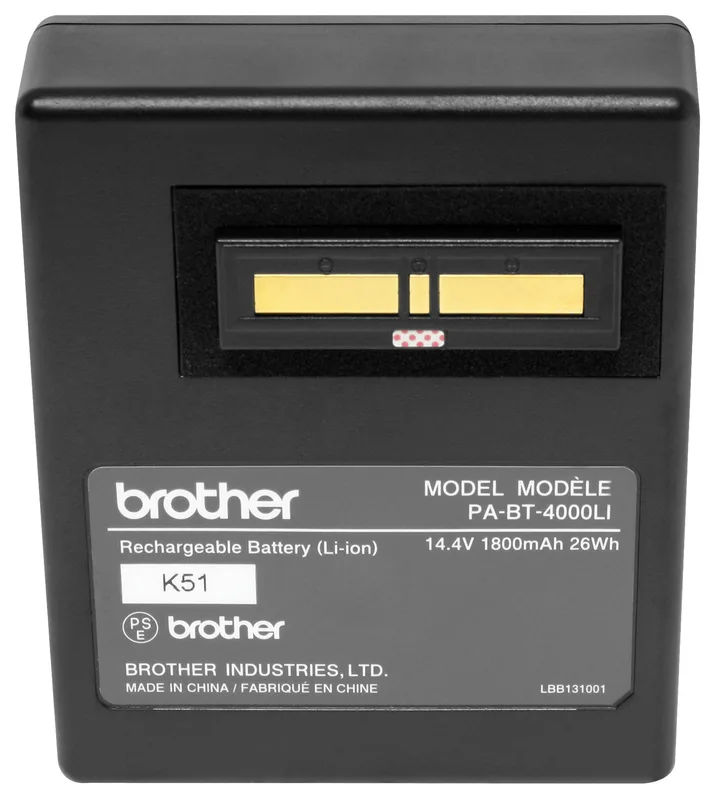 Brother PA-BT-4000LI reservdelar för skrivarutrustning Batteri 1