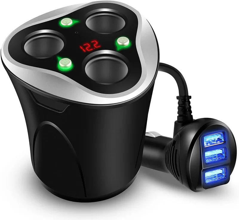Skyocean 3 uttag cigarettändare splitter